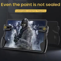 Automatic iPad Triggers AKPAD-8K by MEMO, Super Fast Shooting, High-Frequency Burst Mode, 80mAh Long-Lasting Battery, Alloy Buttons, Compatible with iPad, RedMagic, Lenovo, and Samsung Tablets – PUBG and COD Accessory