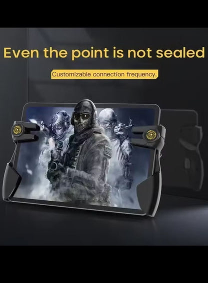 Automatic iPad Triggers AKPAD-8K by MEMO, Super Fast Shooting, High-Frequency Burst Mode, 80mAh Long-Lasting Battery, Alloy Buttons, Compatible with iPad, RedMagic, Lenovo, and Samsung Tablets – PUBG and COD Accessory