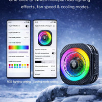 Phone Cooler RedMagic 8 Pro Magnetic Phone/Tablet Cooler – 36W Ultra-Cooling Gaming Fan with 65W DAO Charger, Graphene Heatsink, Magnetic Mount & Clip – Powerful Cooling Fan for Smartphones, Tablets, iPad & Steam Deck (Perfect for PUBG Mobile, COD & More)
