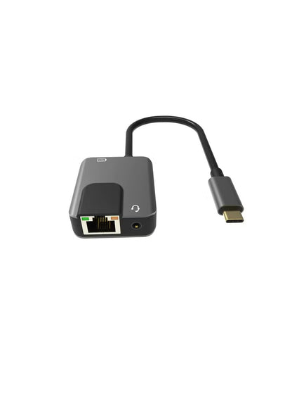 Sarafox 3-in-1 Gaming Adapter & Converter Dongle, Type-C USB Hub with 3.5mm Audio, RJ45 Ethernet 1000Mbps Network Adapter, PD 3.0 Fast Charging, Low Latency Gaming Adapter for PUBG – Compatible with Razer, Xiaomi, RedMagic, iPad, iPhone, Samsung, Android
