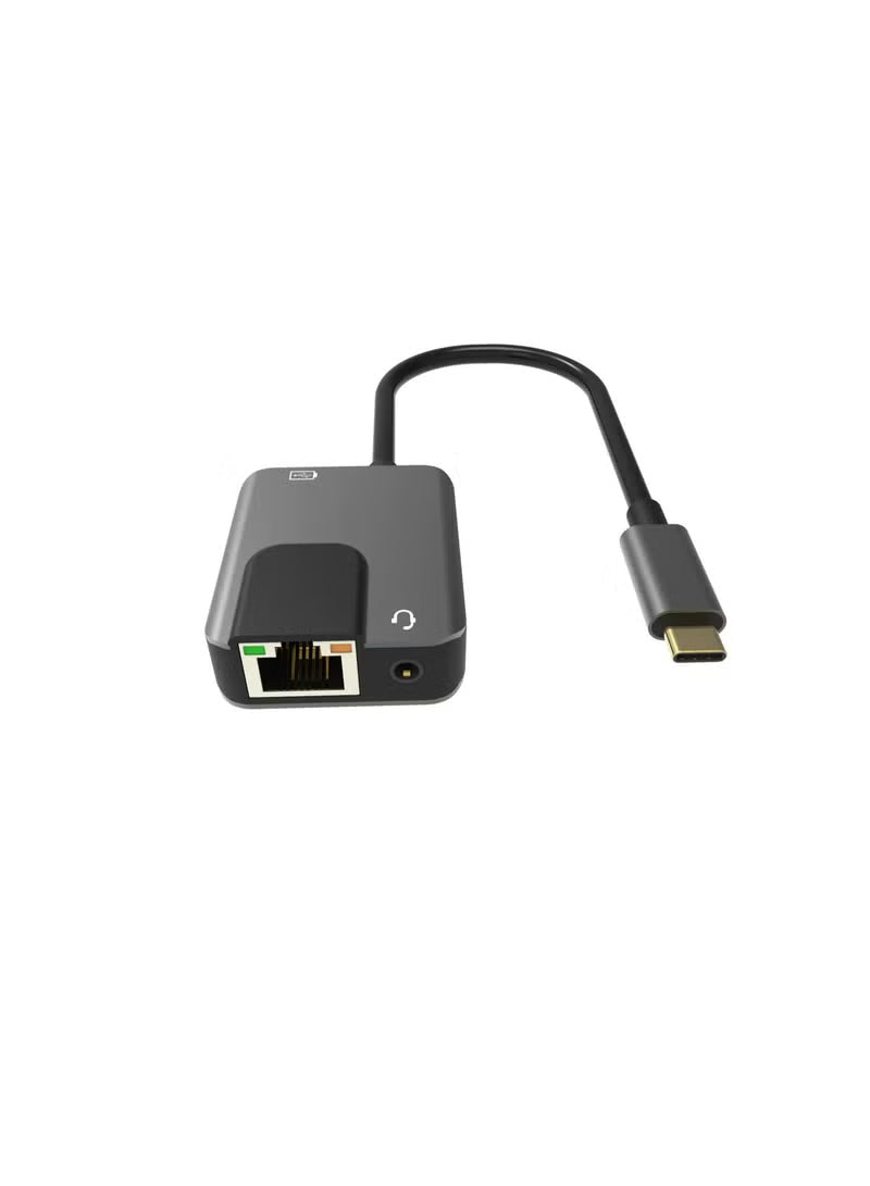 Sarafox 3-in-1 Gaming Adapter & Converter Dongle, Type-C USB Hub with 3.5mm Audio, RJ45 Ethernet 1000Mbps Network Adapter, PD 3.0 Fast Charging, Low Latency Gaming Adapter for PUBG – Compatible with Razer, Xiaomi, RedMagic, iPad, iPhone, Samsung, Android