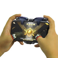 MEMO FS01 Gaming Finger Sleeves – Anti-Sweat, High Sensitivity Touch Screen Fingertips, Anti-Slip & Breathable for Smooth Mobile Gaming Control – Compatible with iPhone, iPad, RedMagic, Samsung – Ideal for PUBG, COD & FPS Gaming (1 Pair - 2 PCS)
