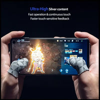 DigiFlydigi Original P1 Lite Gaming Finger Sleeves – Ultra-Thin 0.3mm FlySilver Superconductive Cloth, 40D Nylon, High Durability, Anti-Sweat & Anti-Slip, Ultra-Sensitive Touch – Compatible with iPhone, iPad, RedMagic, Samsung – PUBG, COD & FPS Gaming ( 1