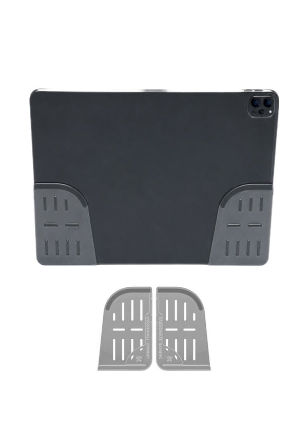 Z25 2PCS Soft Silicone iPad Gaming Grips – Non-Slip Tablet Handles with Anti-Mistouch Design, Comfortable Auxiliary Grip Accessories for PUBG & Mobile Gaming