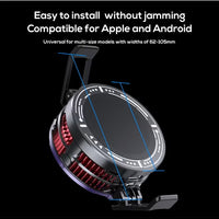 MEMO CX08 Ai Magnetic Smartphone Cooler, 23W Fast Cooling Semiconductor Radiator Fan for Gaming, Live Streaming & Vlogging – Ultra Quiet Heat Dissipation for iPhone 12/13/14/15 Series, Android Phones & iPad Tablets