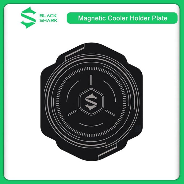 Black Shark Magnetic Sticker for mobile and Ipad Coolers