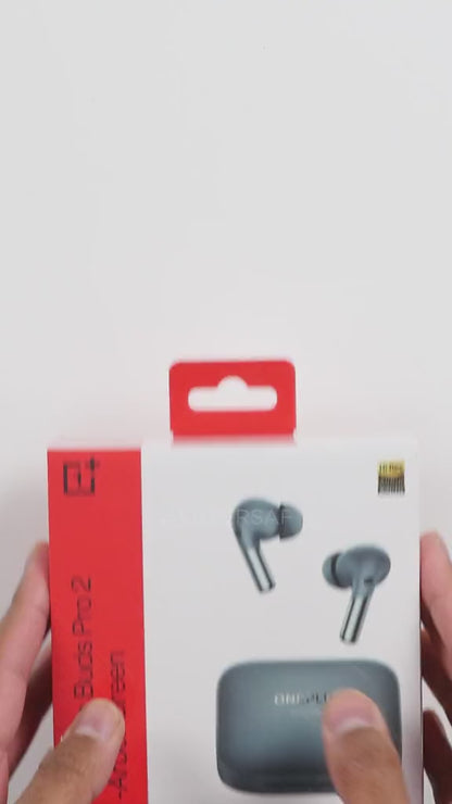 OnePlus Buds Pro 2 – Arbor Green, Audiophile-Grade Sound Co-Created with Dynaudio, Smart Active Noise Cancellation, Spatial Audio, Up to 39-Hour Playtime with Charging Case, Bluetooth 5.3 (1 Piece Available)