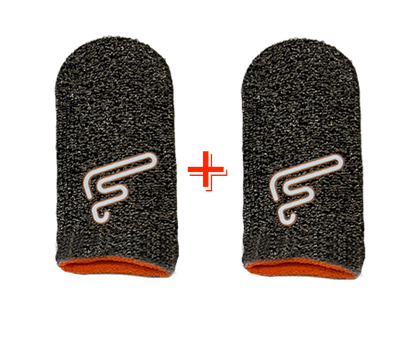2 Flaregun Sleeves - Silver Black Fiber