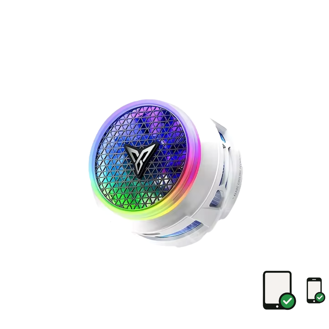 Flydigi B8X Magnetic Phone Cooler Fan Ultra Fast Heat Dissipation Frequency Conversion RGB Radiator for iPhone iPad Android