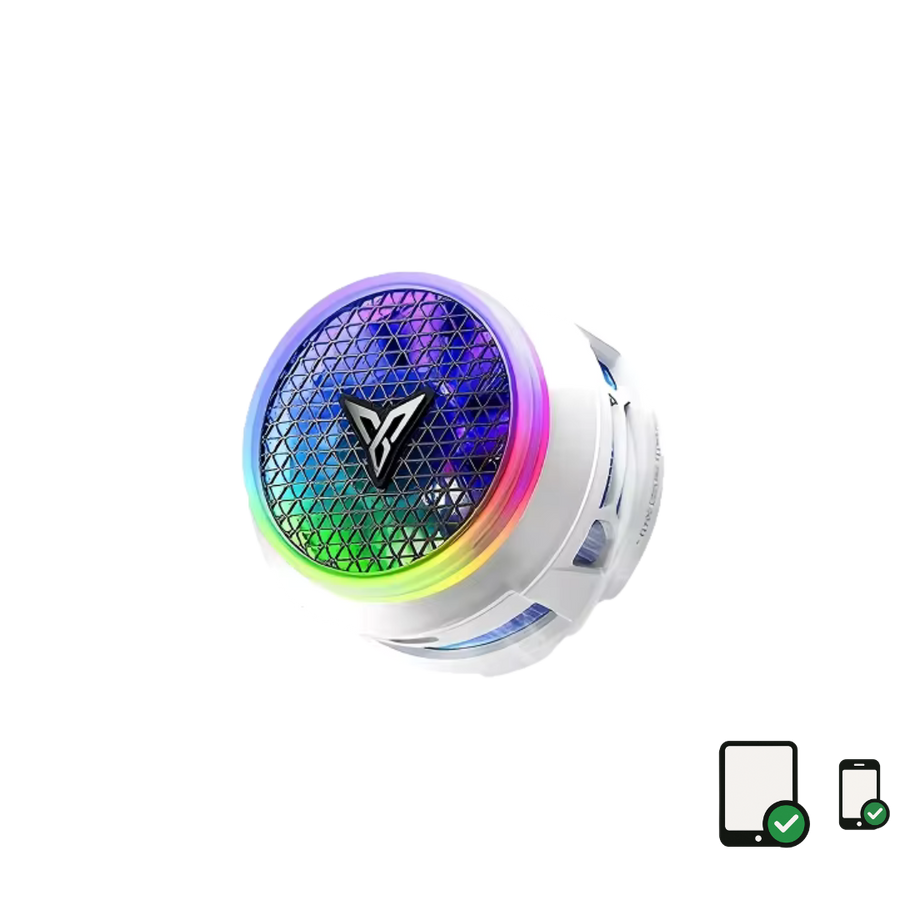 Flydigi B8X Magnetic Phone Cooler Fan Ultra Fast Heat Dissipation Frequency Conversion RGB Radiator for iPhone iPad Android