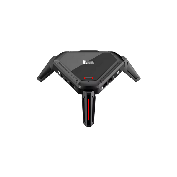 Gamwing Moxie 2 Scorpion Moxie2 Pro لوحة المفاتيح والماوس محول العرش بطل الطاقة العالية المنطقة المظلمة السلمية اختراق PUBG FPS - مع الماوس ولوحة المفاتيح
