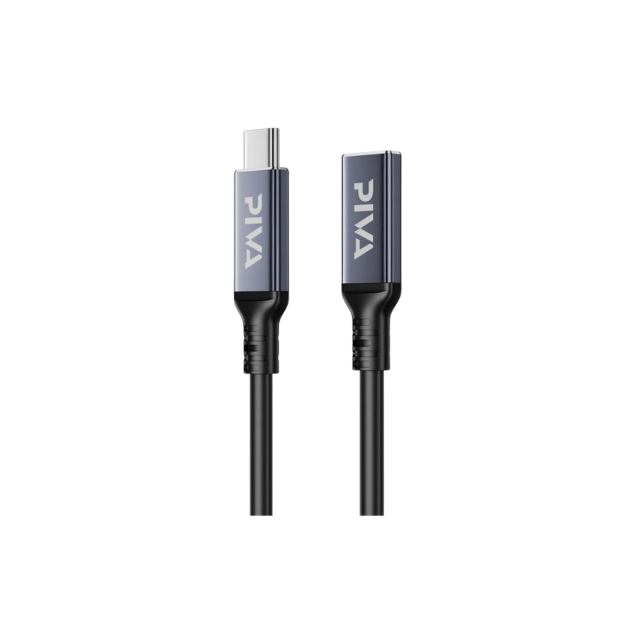PIVA DC-01 240W USB-C to USB-C Fast Charging Cable with Real-Time Digital Display – High-Flex Silicone, PD 3.1 Support
