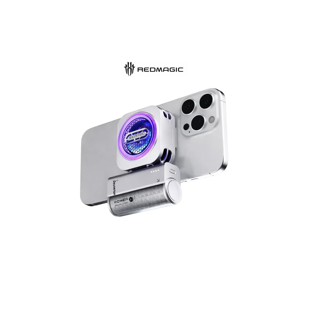 RedMagic 22.5W Mini Power Bank for RedMagic Coolers & Mobile Phones, Fast Charging, 5000mAh Capacity, Compatible with RedMagic 6 Pro Cooler & Below, iPhone and Samsung Devices (Power Bank Only) (LEBANON ONLY)