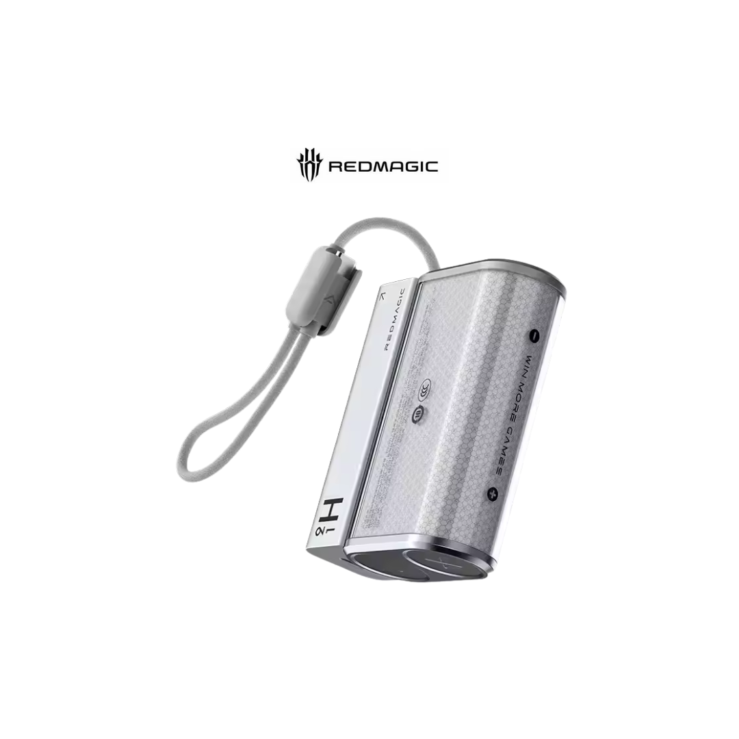 Nubia REDMADIC CCC PowerBank 45W Two-way Quick Charge 10000mAh High Capacity Digital Display Power Bank Built in Cable Charger