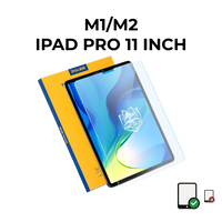 PIVA 0.33mm Gaming Tempered Glass for iPad Pro 11-inch (M1/M2) – 9H Hardness, HD Clear, Anti-Fingerprint Screen Protector - 2021-2022 MODELS